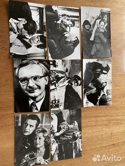 Фото артистов СССР и зарубежного кино 103 шт