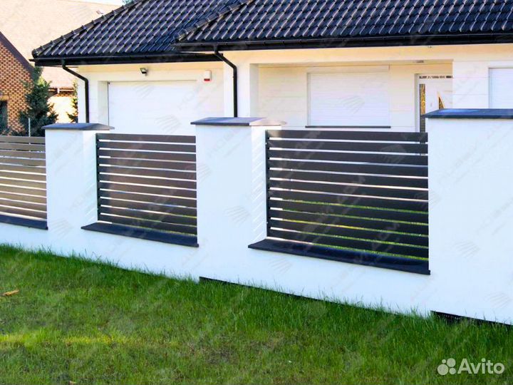 Забор Ранчо из металла