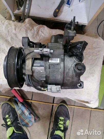 Компрессор кондиционера марк2 jzx100 1 jz gte