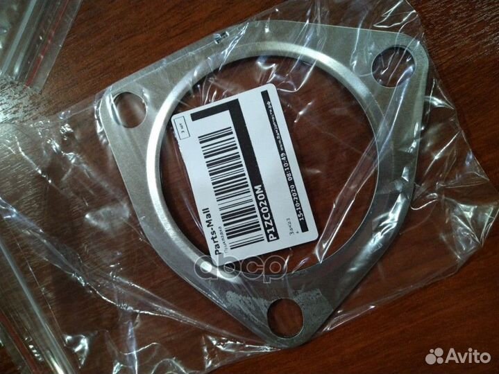 Прокладка приемной трубы kalos(T200) 96536998;K