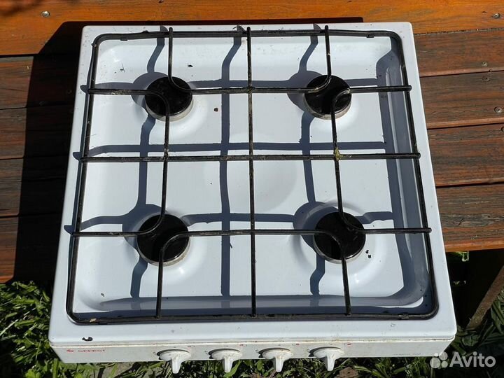Газовая плита варочная панель 4 конфорки гефест