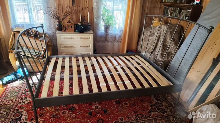 Кровать IKEA ibestad 140*200 с матрасом