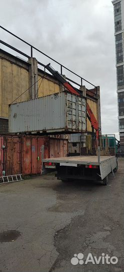 Аренда и услуги манипулятора, стрела 6 т, 13 м, борт 10 т, 6.1 м