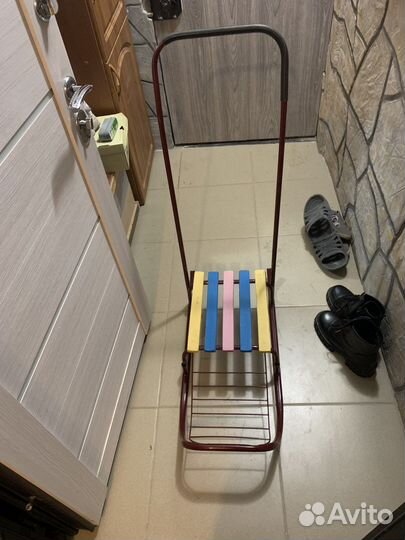 Детские зимние санки