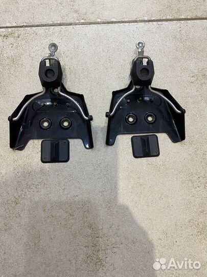 Ботинки лыжные 35 р. с креплениями