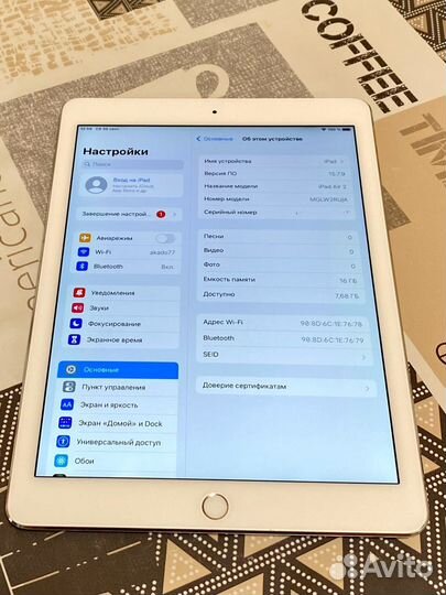 iPad Air 2 A1566 16 Гб