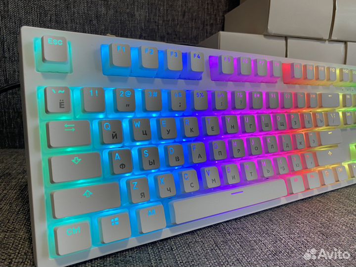 Новые кейкапы PBT пуддинг с русскими буквами