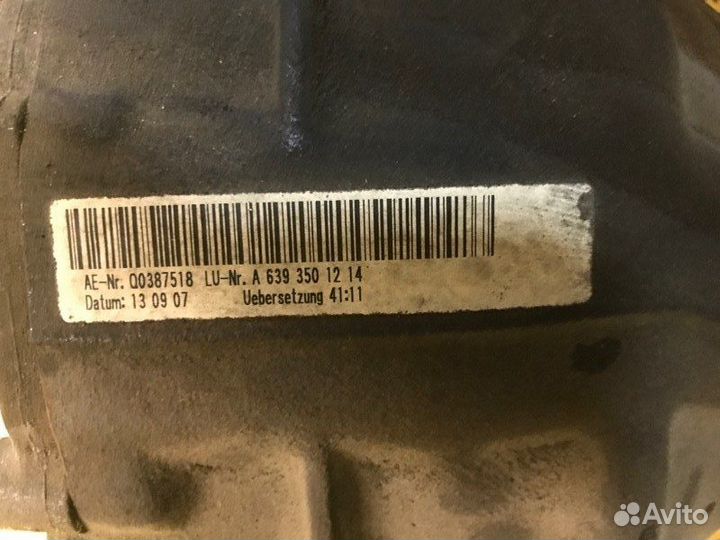 Редуктор Mercedes Viano W639 272.978 30 746290