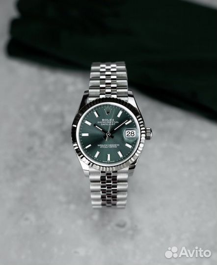 Часы Rolex datejust green оригинал noob