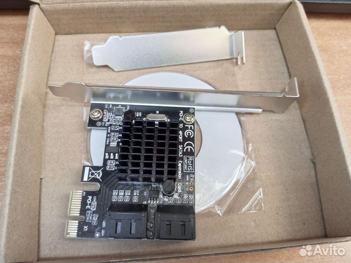 Внутренний адаптер для HDD и SSD Espada PCIe4sata
