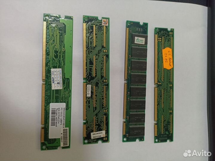 Kingston sdram 512, 128, 32мб