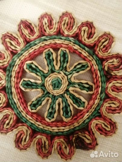 Салфетки на стол круглые