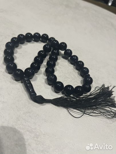 Четки из авантюрина с кисточкой