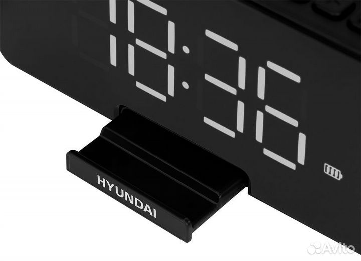 Будильник часы колонка Hyundai Hyundai H-RCL400 LE