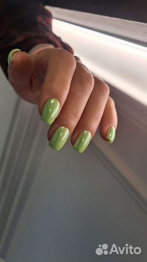 Покрытие гель-лак шеллак маникюр наращивание