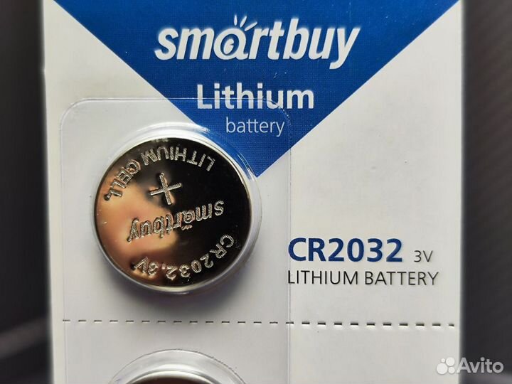 Батарейка CR2032 Smartbuy 3V lithium battery