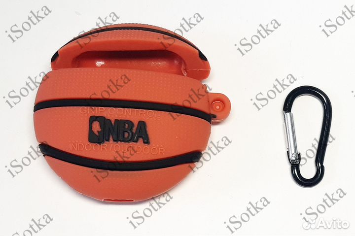 Чехол для AirPods 1/2 серия NBA мяч
