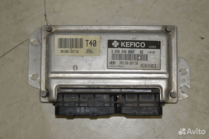 Блок управления двигателем (эбу) Hyundai Accent