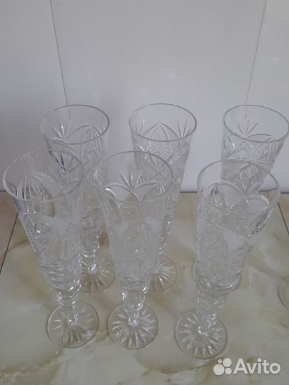 Хрустальные бокалы