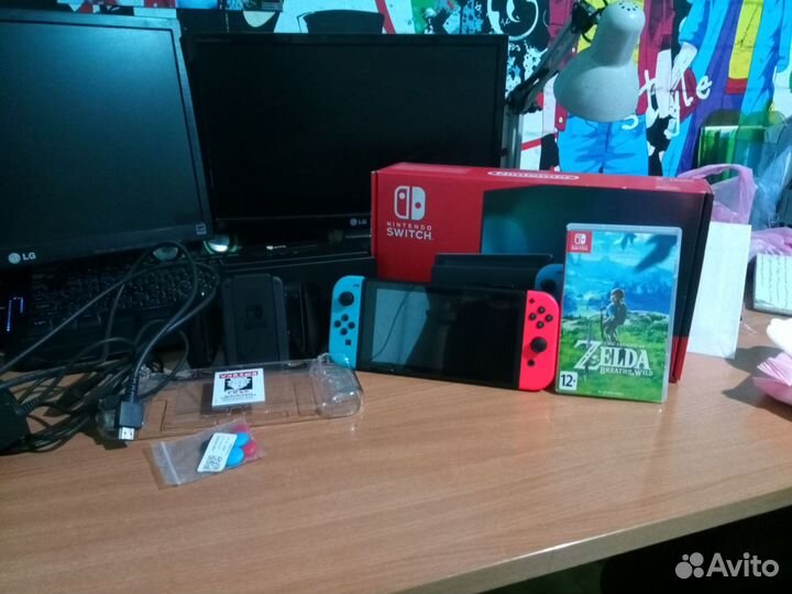 Nintendo switch rev.2 + Zelda both