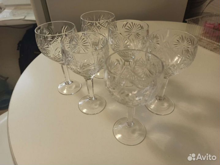 Рюмки хрусталь