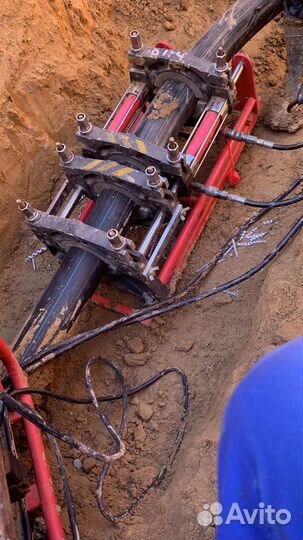 Сварка Пайка полетеленовых труб.(пэ, пнд) ГНБ