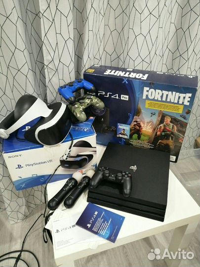 PS4 PRO 95 игр, гарнитура и аксессуары