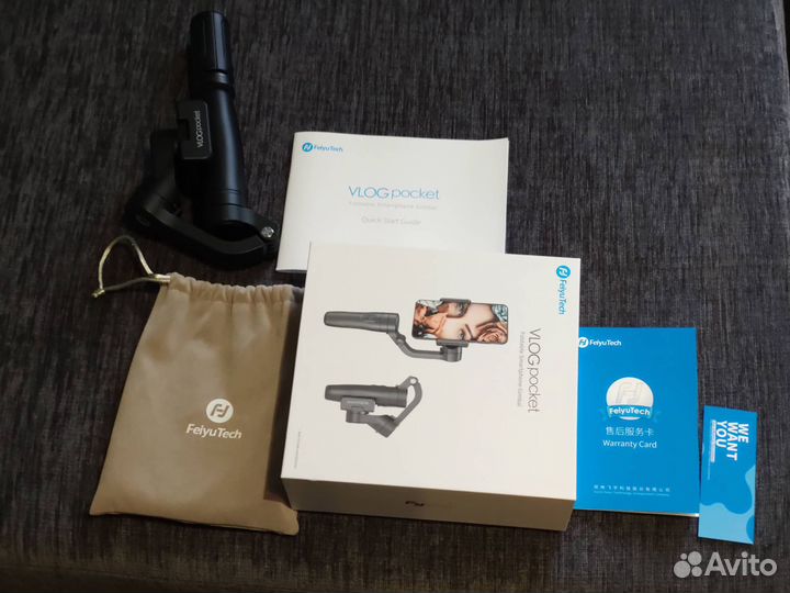 Электронный стабилизатор FeiyuTech Vlog pocket