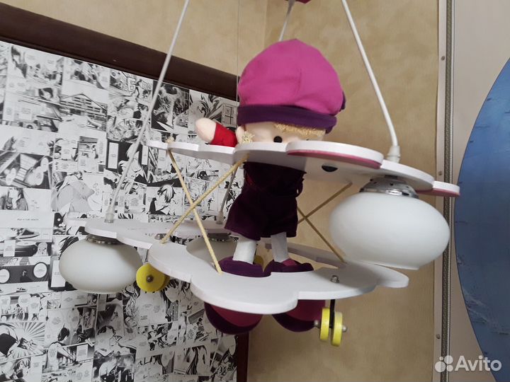 Люстра в детскую комнату