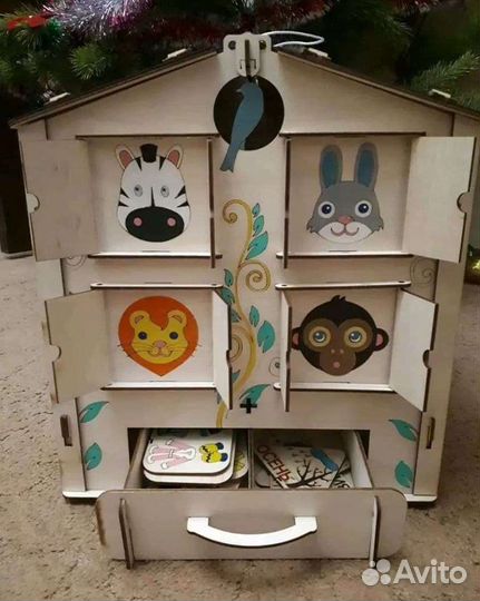 Развивашка бизибокс