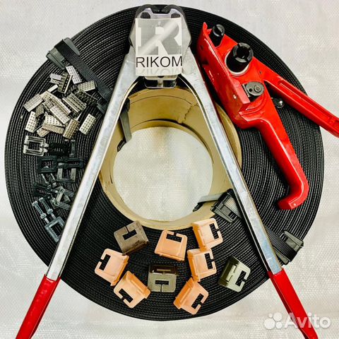 Стреппинг лента чёрная