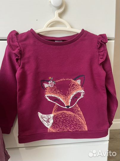 Кофта для девочки 12-18 мес