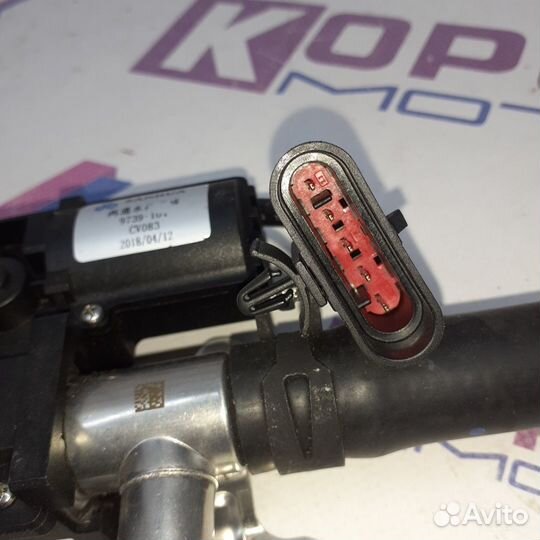 Трубка отопителя задняя V выход с краном lifan MY