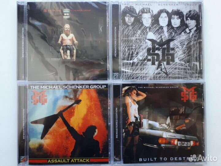 CD диски UFO, Michael Schenker Group