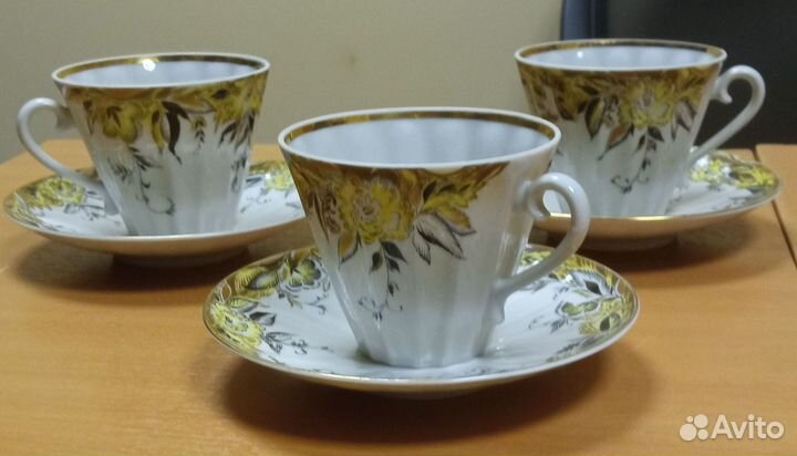 Чашка с блюдцем лфз