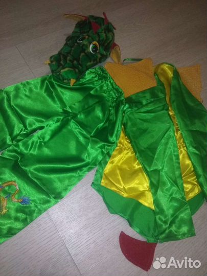 Новогодний детский карнавальный костюм дракон