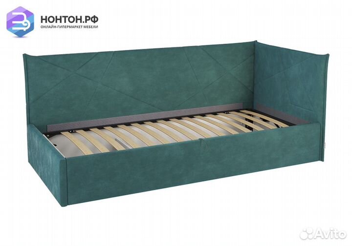 Кровать Квест 0.9 зеленая