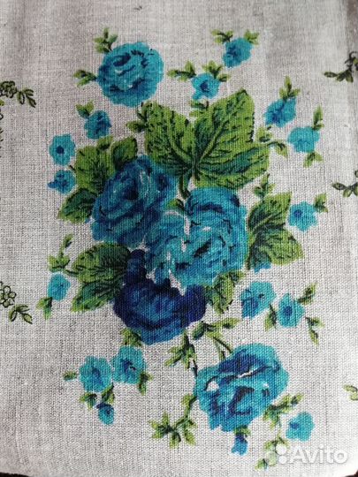 Скатерть льняная винтажная. Новая