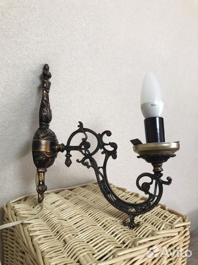 Винтажный настенный светильник бра