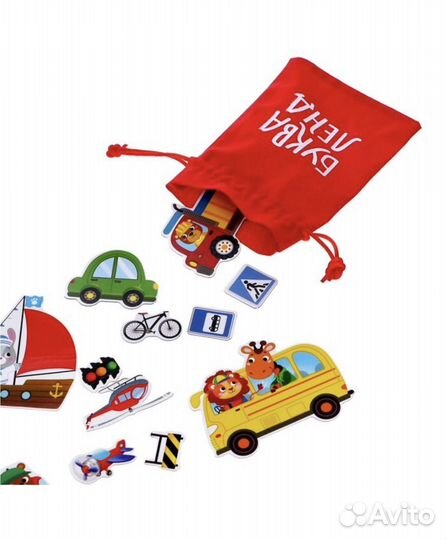Обучающая книжка-игрушка 