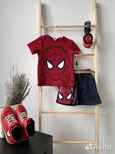 Костюм шорты+футболка на мальчика Spiderman Zara