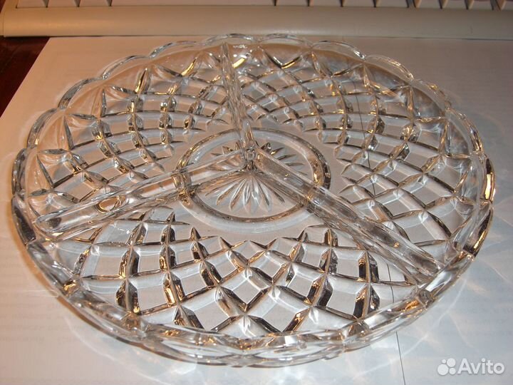 Менажницы стекло винтаж СССР и чсср