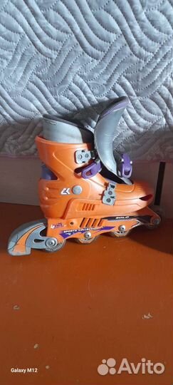 Роликовые коньки детские раздвижные