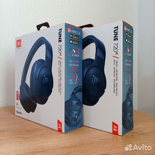 Беспроводные наушники JBL Tune 720BT Новые Чек