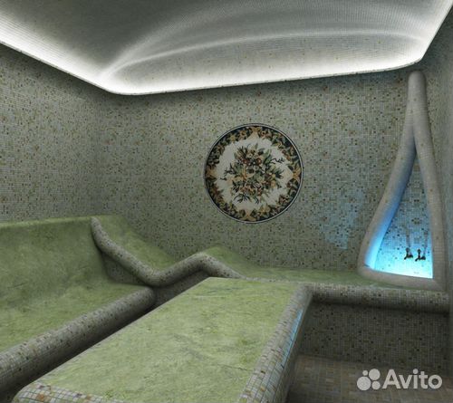 Лежаки и Сидушки из Пенопласта в Хамам