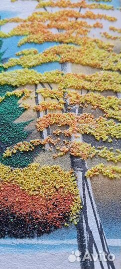 Картина на спиле дерева