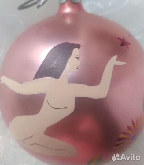 Елочные игрушки шар большой