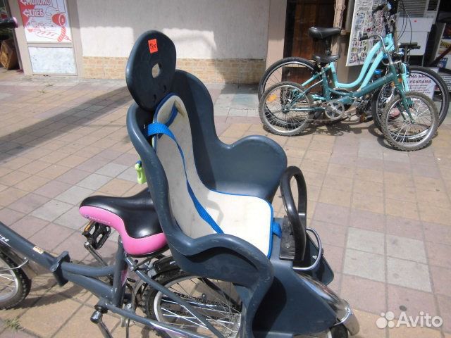 Велосипедное кресло для ребенка от 3 до 6 лет