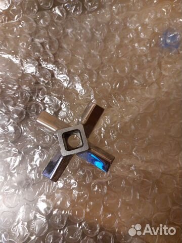 Нож для мясорубки Braun, отверстие квадрат 9 мм