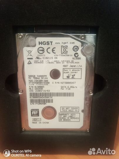 Жесткий диск 500 гб hgst